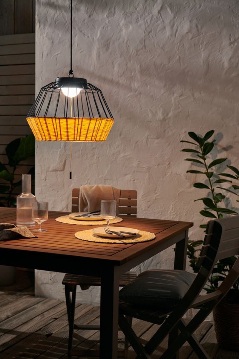 Tchibo LED Garden Hanging Lamp, White - Image 1