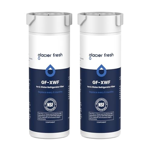 GLACIER FRESH XWF Replacement For GE XWF Refrigerator Water Filter Pack of 1 (Not for XWFE) - Image 1