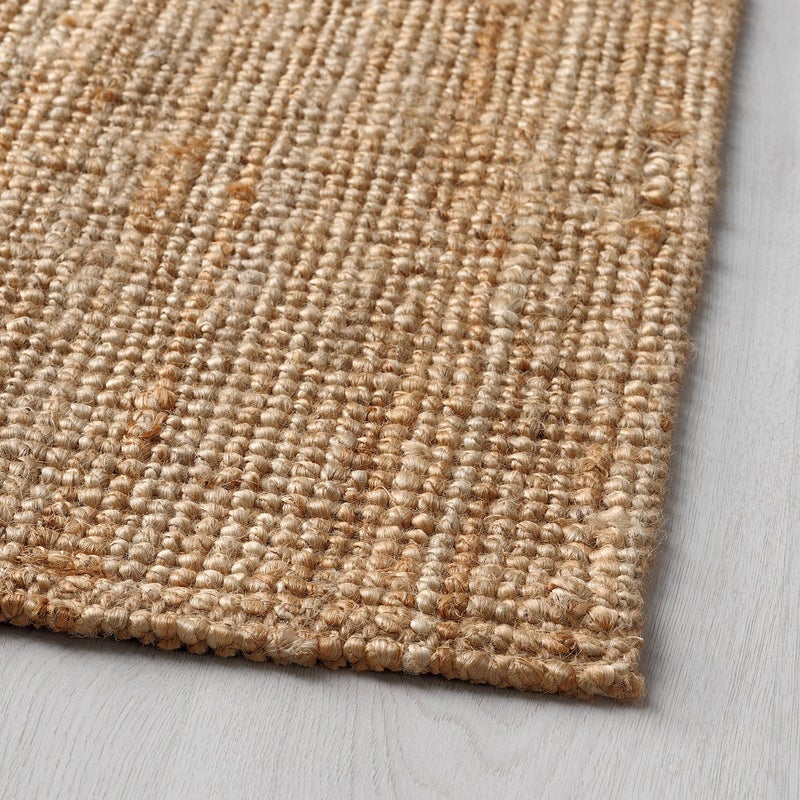 Baitique Flatwoven Jute Rug, Natural, 80x150 cm - Image 3