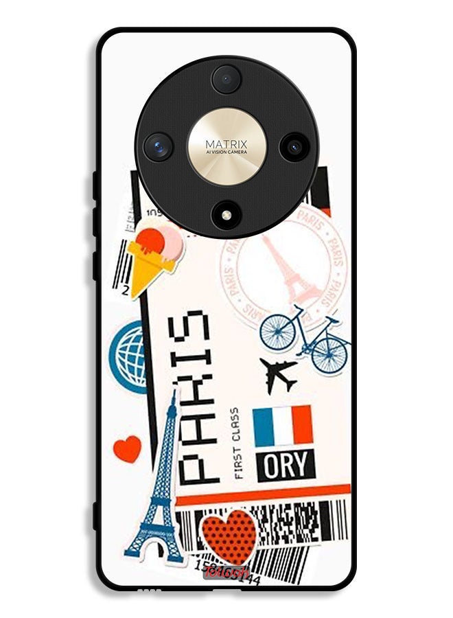 Tolwak Honor X9b Protective Case Cover Paris Sticker - Image 1