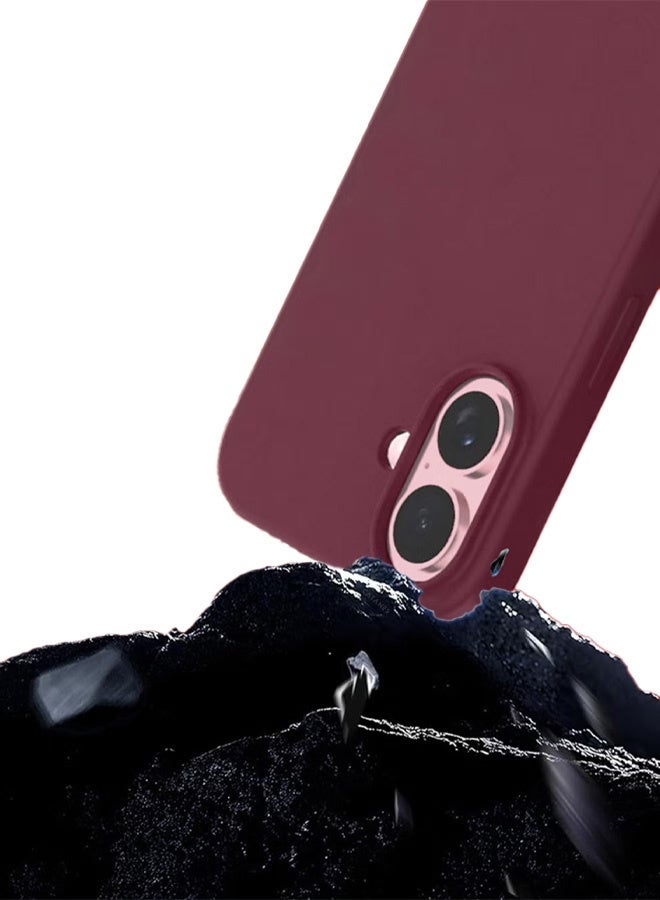 CATANES (for iPhone 16 Plus) 2 Pack Case and Screen Protector, Slim Silicone Case, Full Covered Anti Scratch Shockproof Protective Cover - Image 4