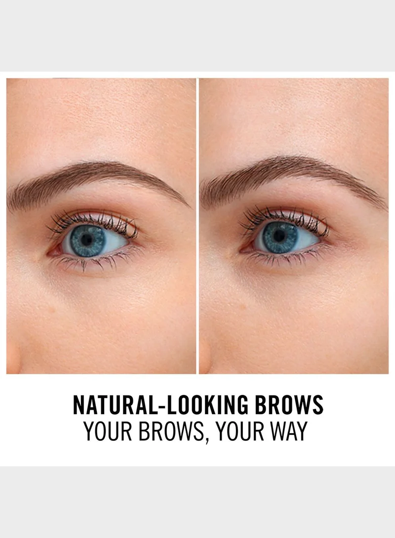 RIMMEL LONDON Brow This Way Professional Eyebrow Pencil - 004 - Black Brown, 1.4G