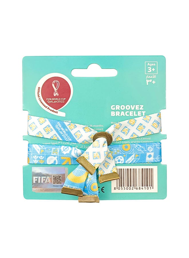 Fifa Fabric Wrist Band-  Argentina - Image 2