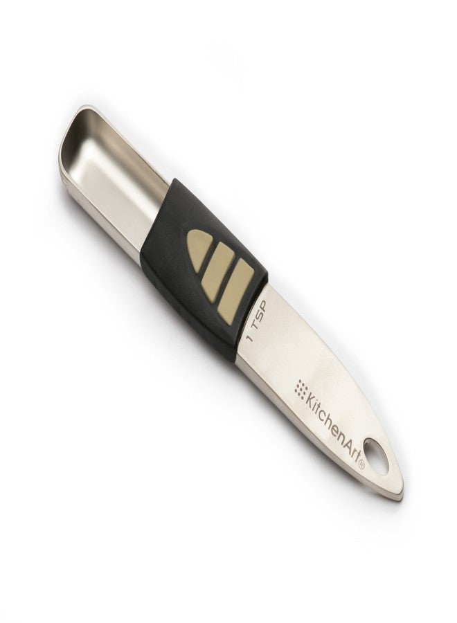 كيتشين أرت ملعقة شاي قابلة للتعديل من KitchenArt Pro، ساتان - Image 1