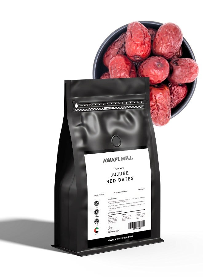 AWAFI MILL Jujube (Red Dates) 500 g | 17.6 Oz - Image 1