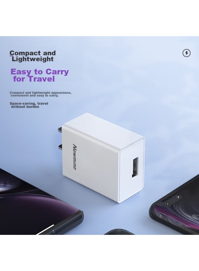 Newmine Apple Charger Set, 5v/2a Fast Power Adapter, Compatible With Apple Iphone 14-8, Ipad And Other Devices - Image 2