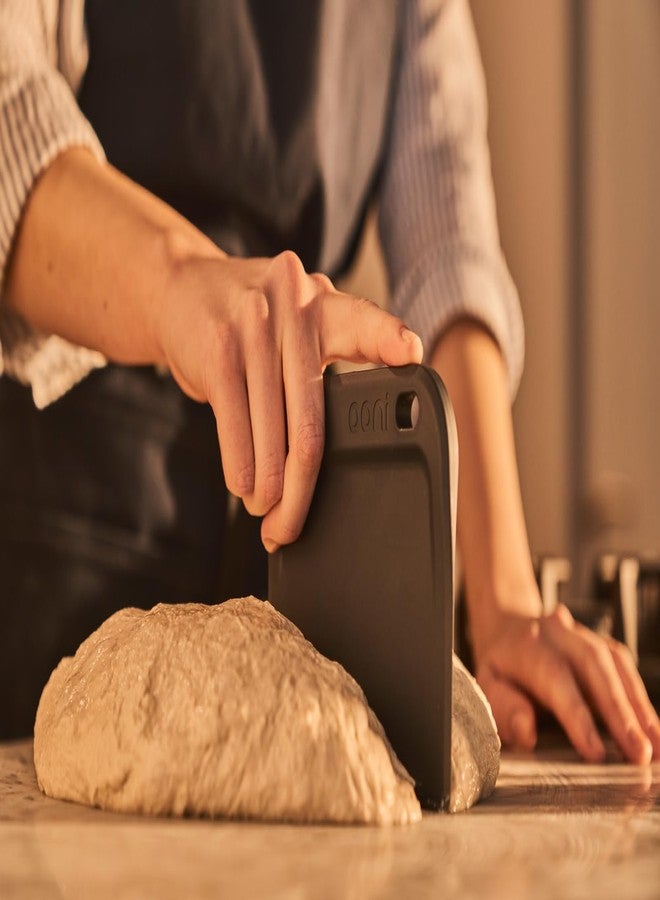 أوني مجموعة أدوات عجين أوني - مجموعة من 3 أدوات لتحضير العجين، أدوات مطبخ لصنع الخبز، أدوات صنع العجين، مكشطة، ملعقة مسطحة، وملعقة خلط - Image 5