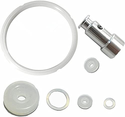 wollcocer Pressure Cooker Parts Rubber Sealing Rings Gaskets for 5Quart Models Universal Replacement Floater Sealer Set of 7 - Image 1