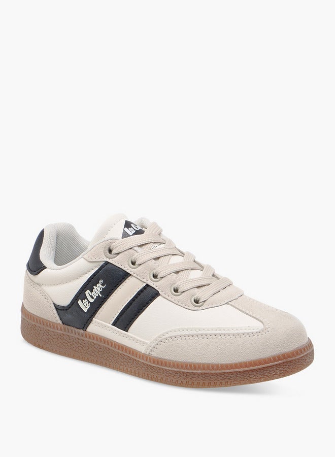 Lee Cooper Boys' Panelled Lace-Up Sneakers - Image 2