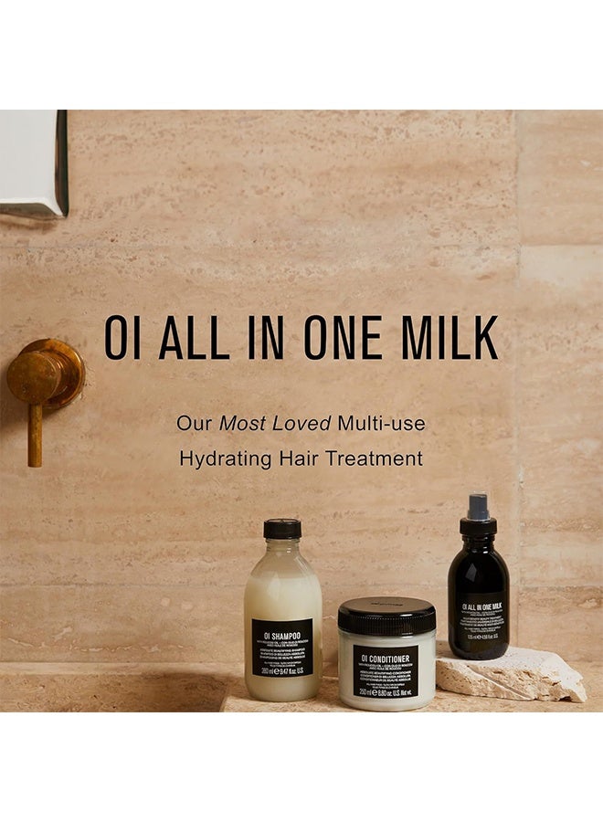 دافينز حليب الشعر الشامل OI، مفكك تشابك الشعر بفعالية، حماية من الحرارة، ينعّم الشعر المجعد، بخاخ حليب للشعر، 135 مل - Image 2