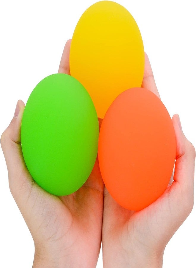 Promote Trader Pack of 2 Big Crazy Balls Bouncy Balls for Kids Bouncing Balls Edu-Sports (Size- 80 mm Diameter)| Multi Color - Image 2