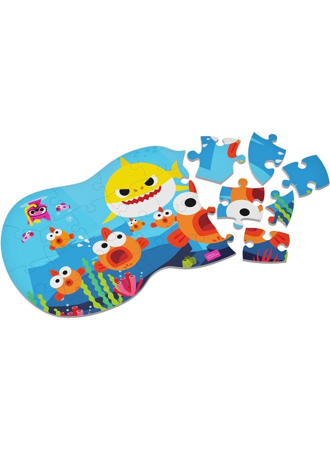 Cardinal Games Pinkfong Baby Shark 25 Pieces Foam Puzzle for Children Age 4+ - Image 4