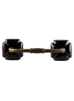 Indian-Shelf IndianShelf 1 Piece Black Decorative Drawer Pulls Unique Cabinet Handles for Door Dresser Antique Hardware 6 Hole to Hole Upscale 