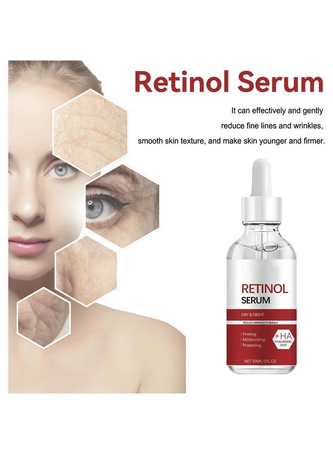 Grospe Retinol Facial Serum For Face, Anti Aging Face Serum for Lines, Wrinkle Smoothing, Dark Spot Corrector, Suitable For All Skin Types 1.0 Fl. Oz - Image 2