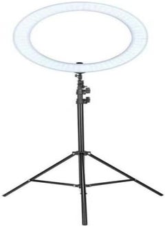 Generic ZMX-260 LED Ring Light Photography Video Light with Adjustable Soft Light - 26cm Diameter - Black 