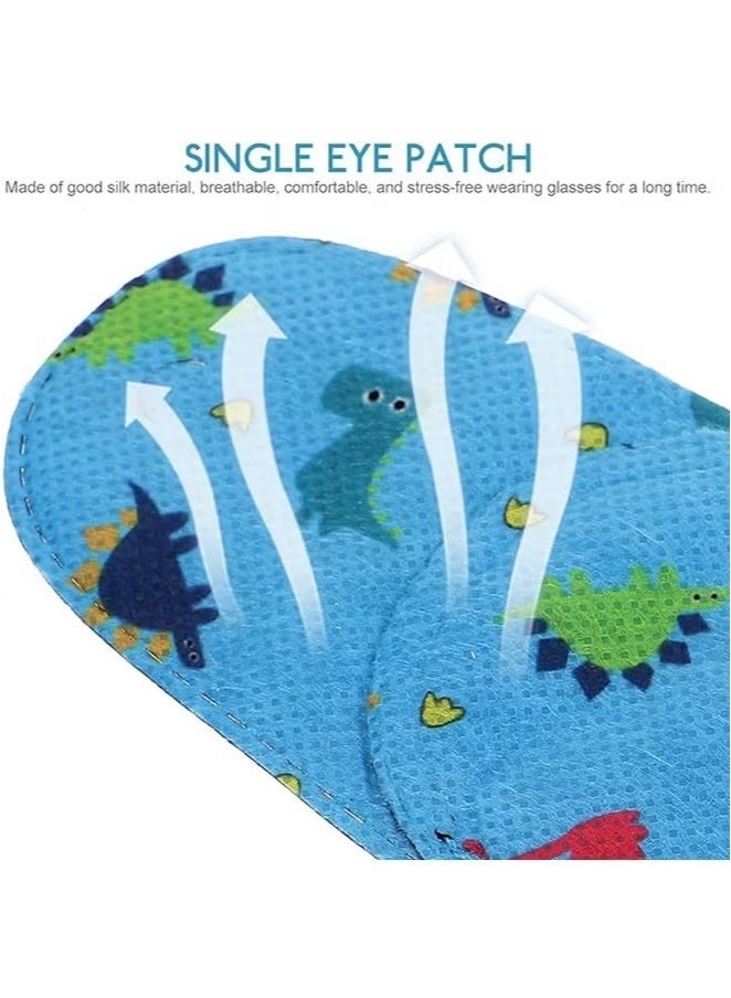 Ailily 6Pcs Glasses Eye Patch Kids Girls Eye Patches，Reusable Non-Woven Eye Patches for Pediatric Amblyopia Lazy Eye Strabismus Correction Patch - Image 4