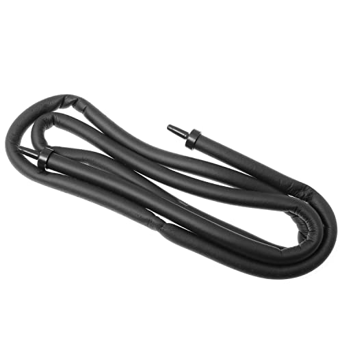 SQXBK Bendable Bubble Wall 120cm/47inch Black Aquarium Air Curtain Bubble Air Diffuser Flexible Air Bubble Rubber Tube for Aquarium Fish Tank - Image 5