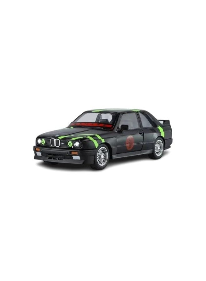 محاكاة بمقياس 1:24 لنموذج سيارة BMW M3 المصنوعة من السبائك المعدنية - لعبة مصبوبة عالية المحاكاة مع صوت وضوء ووظيفة السحب للخلف للأطفال وهواة الجمع - Image 2