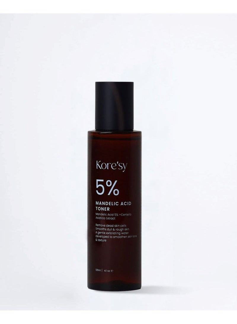 Kore'sy 5% Mandelic Acid Toner with Centella Asiatica Extract - Aha Bha Toner, Ideal for Sensitive Skin | Helping clogged pores and Pigmentation - Image 1