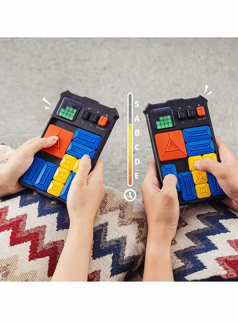 SYOSI Super Slide Brain Games, 500+ Levelled UP Challenges Brain Teaser Puzzles, Interactive Fidget Toys Handheld Games Console, Learning Education Travel STEM Toys, Birthday Gifts for All Ages - Image 2