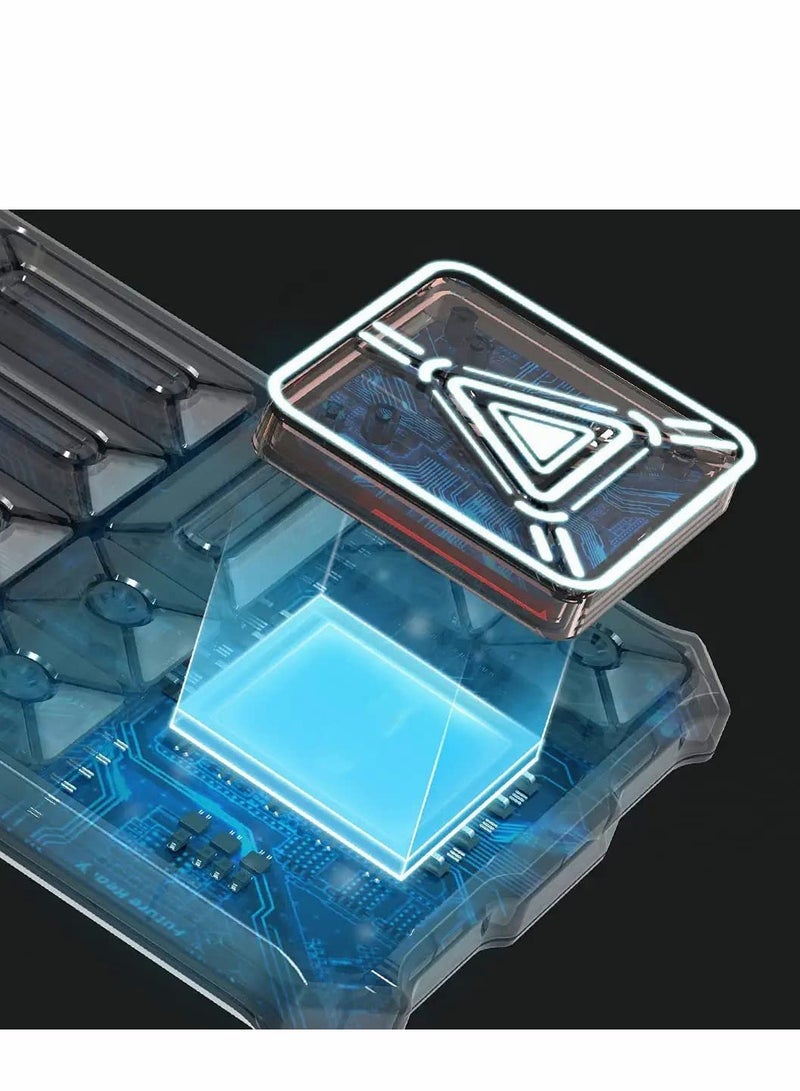 SYOSI Super Slide Brain Games, 500+ Levelled UP Challenges Brain Teaser Puzzles, Interactive Fidget Toys Handheld Games Console, Learning Education Travel STEM Toys, Birthday Gifts for All Ages - Image 5