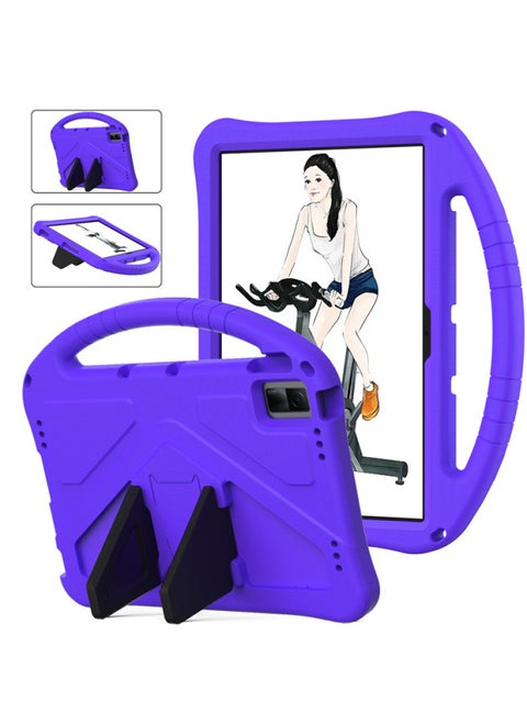 Applicable To For Huawei Honor X8 Lenovo P11 Foam Portable EVA Tablet Case For Xiaomi Pad6 Children Drop-resistant Protective Case-Color:Purple-Applicable Model:Samsung Tab S9 X710 X716
