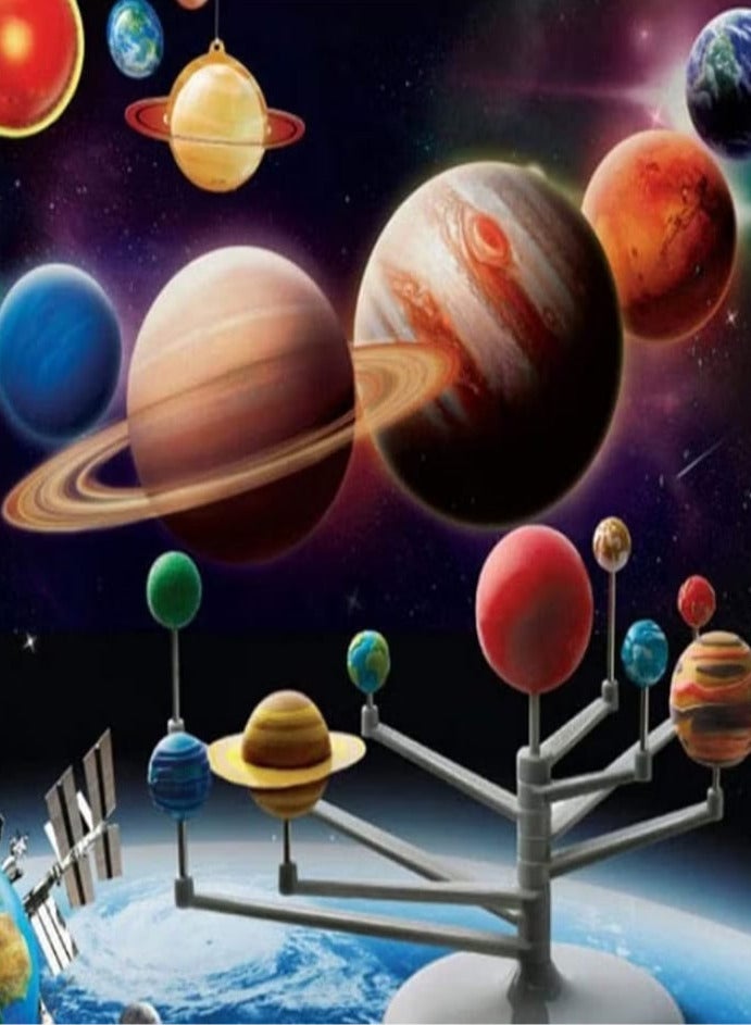 Solar System Planetarium Kit – 3D Glow in the Dark Model – Fun Educational Astronomy Toy for Kids - Image 4