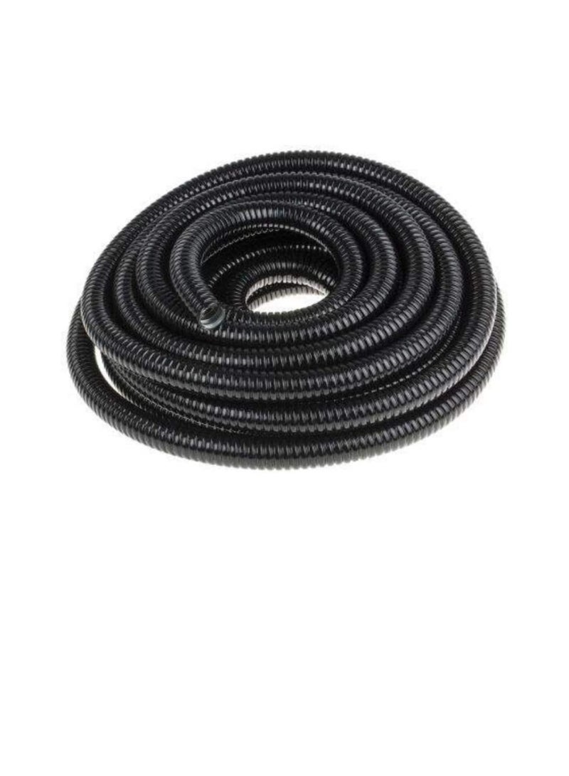 PVC Coated Galvanized Steel Flexible Conduit Black for Protection of Cable and Wire in Tunnels, Hospitals, High-rise Office Blocks and Public Buildings, Underground Etc. (20mm x 20 Meter) - Image 2