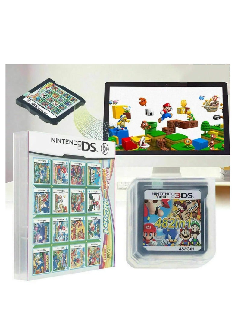 428 in 1 Game Cartridge Multicart,DS Game Pack Card Compilations, Fine Works Combo Multicart for Nintendo DS, NDSL, NDSi, NDSi LL/XL, 3DS, 3DSLL/XL, New 3DS, New 3DS LL/XL, 2DS, New 2DS LL/XL - Image 3