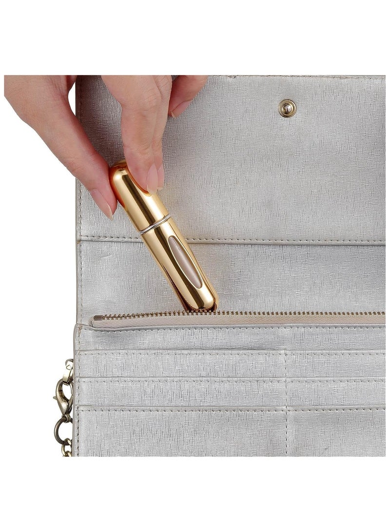 زجاجة بخاخ عطر صغيرة محمولة قابلة لاعادة التعبئة سعة 6 مل - 3 قطع ألوان متنوعة - Image 5