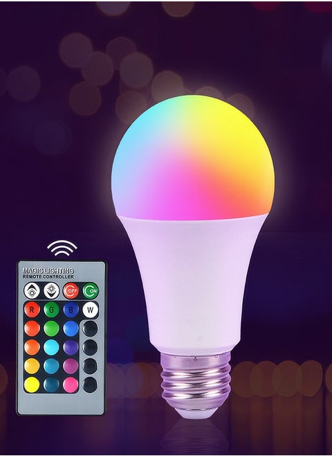 LED RGB Bulb with Remote Control: Colorful, Versatile, and Energy-Efficient