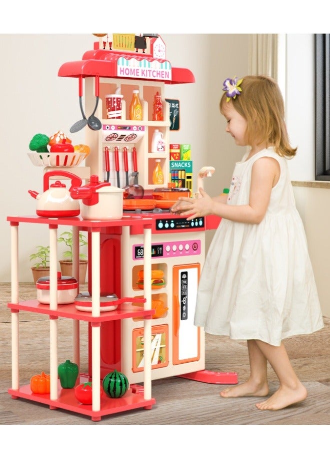 جني ثروة لعبة المطبخ مجموعة للأطفال ،العاب مطبخ اطفال ، وتلعب الأطفال في الطبخ ، مع الصوت والضوء - Image 3