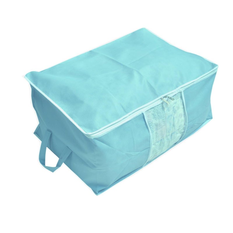 Kuber Industries 4 Piece Non Woven Under Bed Storage Organiser Set Grey Underbed005 - Image 4