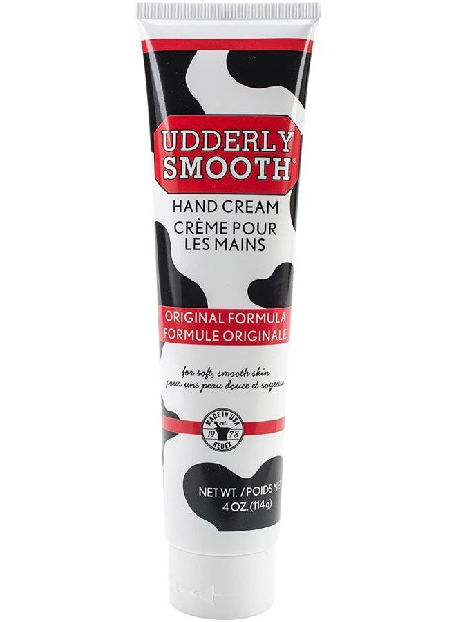 Udderly Smooth Lightly Scented Scent Hand Cream 4 oz. (Pack of 3) - Image 5