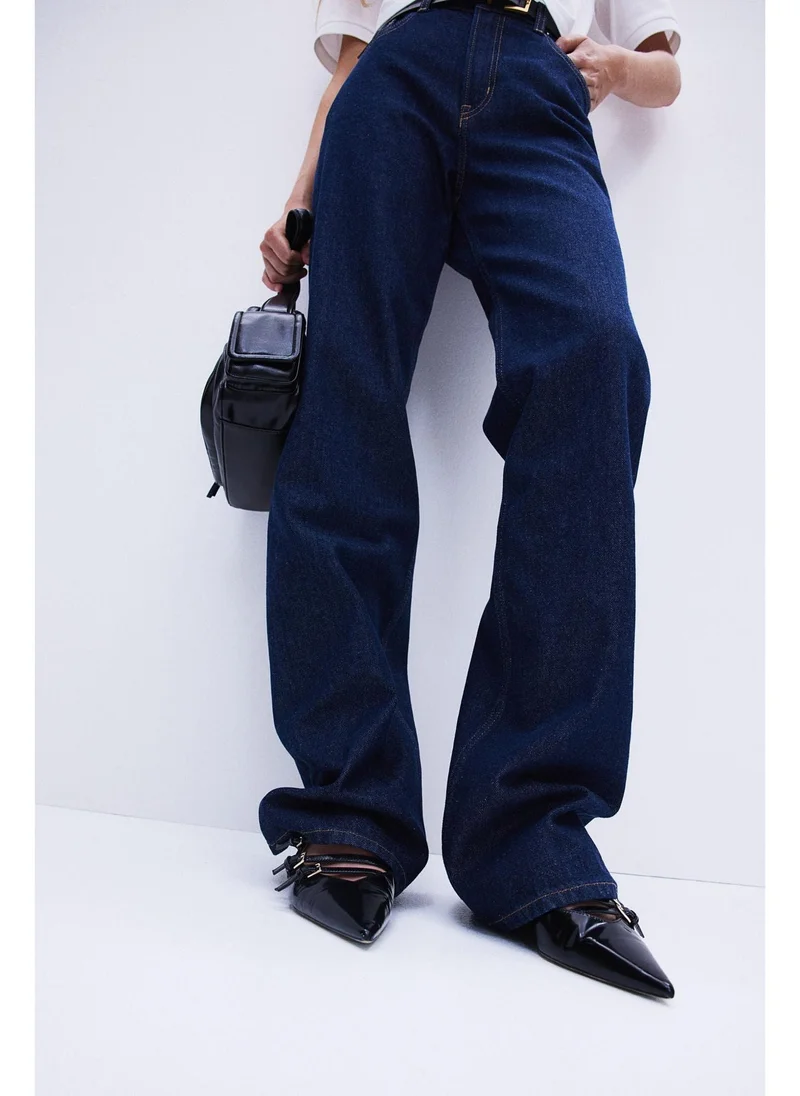 اتش اند ام Wide High Jeans