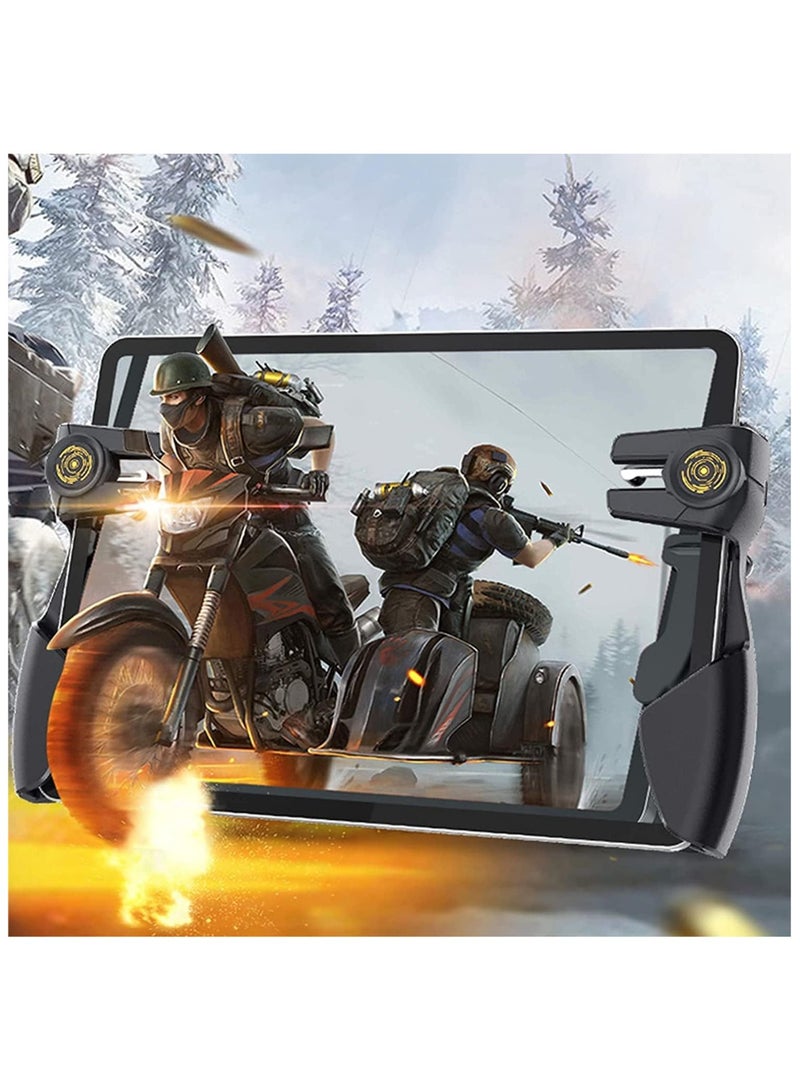 Tablet Game Joystick Trigger Handle 6 Finger L1R1 Shooter Fire Aim on Controller Fits for iPad Android Tablet PUBG Game Accessories - Image 5