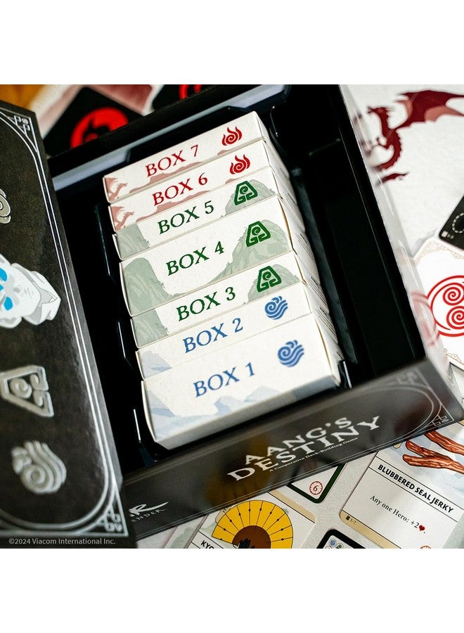 USAopoly Avatar: The Last Airbender: Aang's Destiny, Cooperative Deck Building Strategy Board Game, Play as Aang, Katara, Appa & More, Fun for Family Game Night, Ages 10+, 2-4 Players, 60 Minutes - Image 4