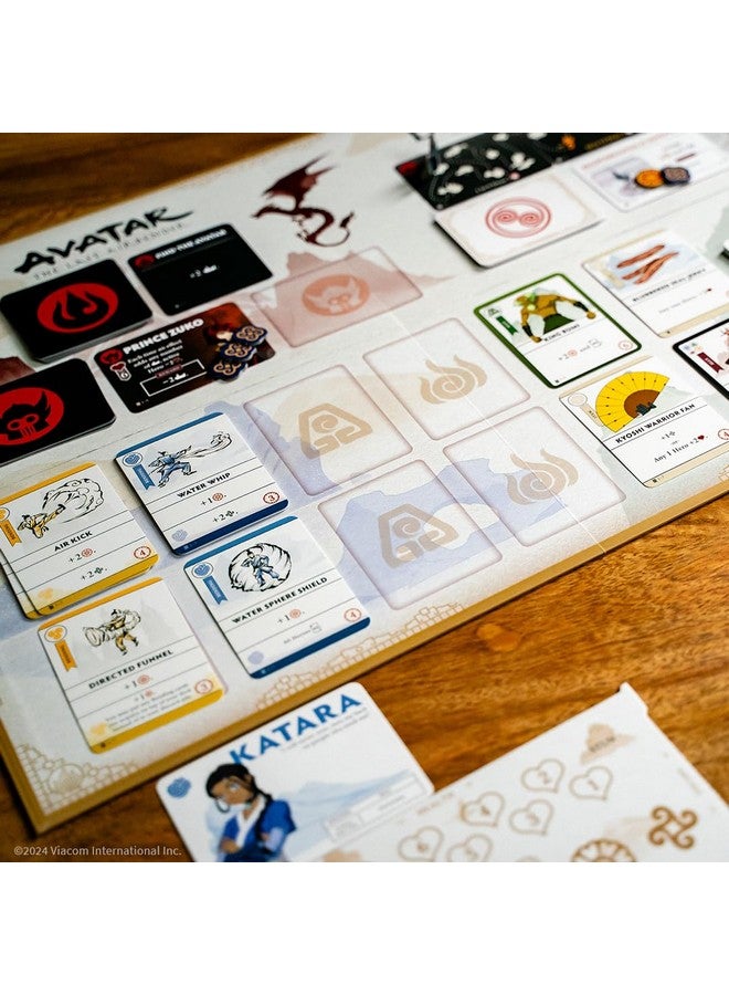 USAopoly Avatar: The Last Airbender: Aang's Destiny, Cooperative Deck Building Strategy Board Game, Play as Aang, Katara, Appa & More, Fun for Family Game Night, Ages 10+, 2-4 Players, 60 Minutes - Image 3