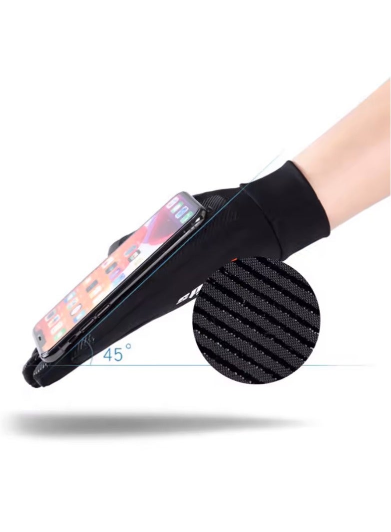 Generic Ice silk anti-slip gloves Breathable outdoor sports driving cycling bicycles UV protection, sun protection, fishing gloves  - Image 2