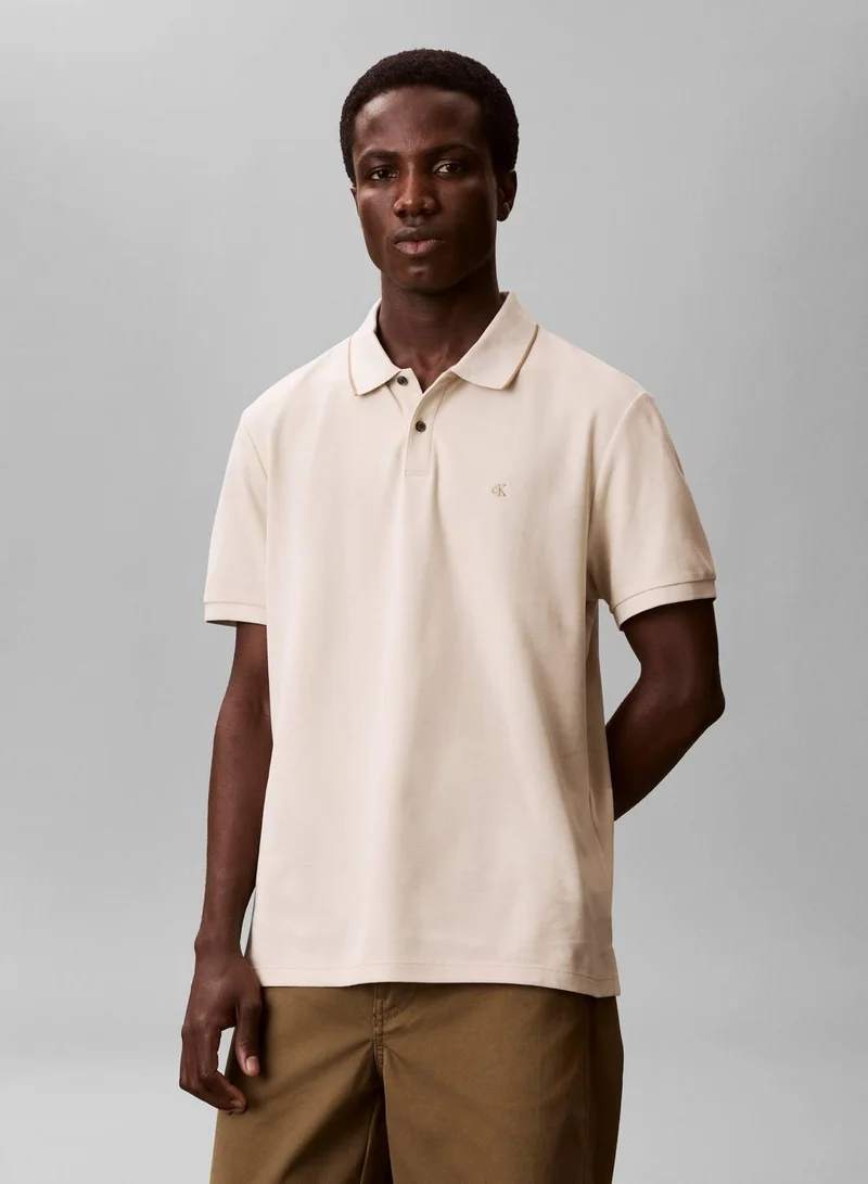 Calvin Klein Piqué Tipping Polo Shirt