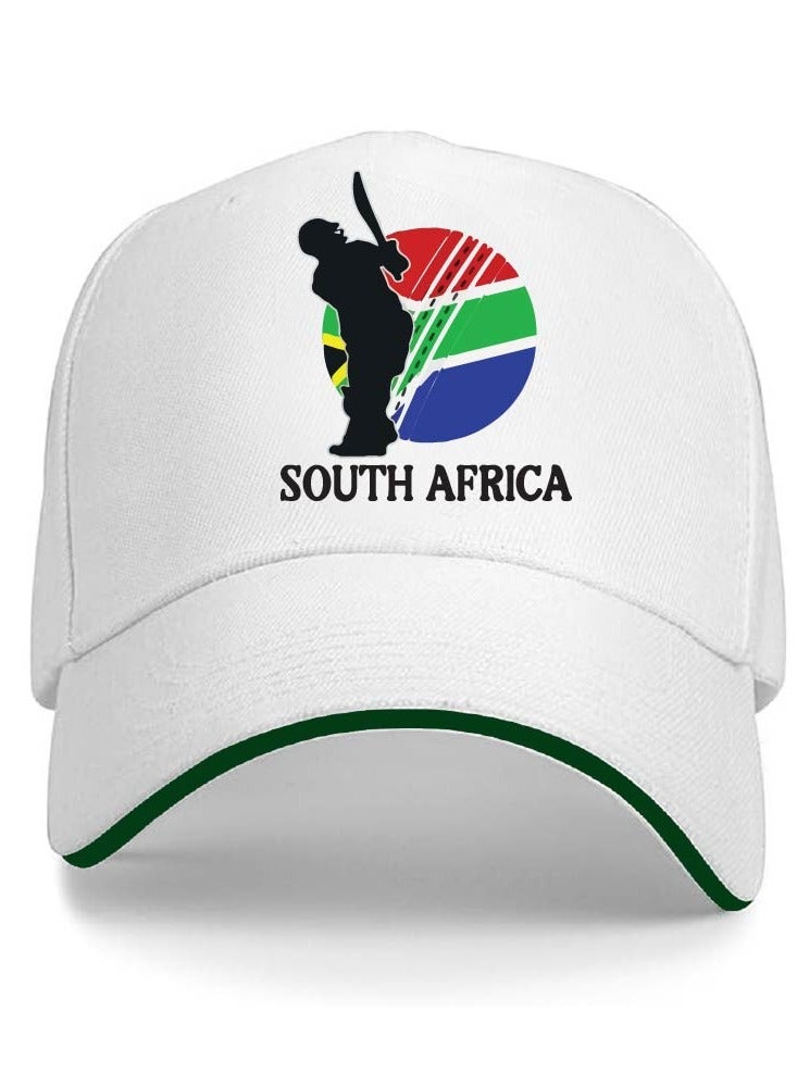 South Africa Sports Fans Combo Pack - Pack of 3 - Drawstring Bag, Hand Flag and Cap - South Africa Sports Enthusiasts Combo Pack - Ideal for Sports Matches and Events - Image 4