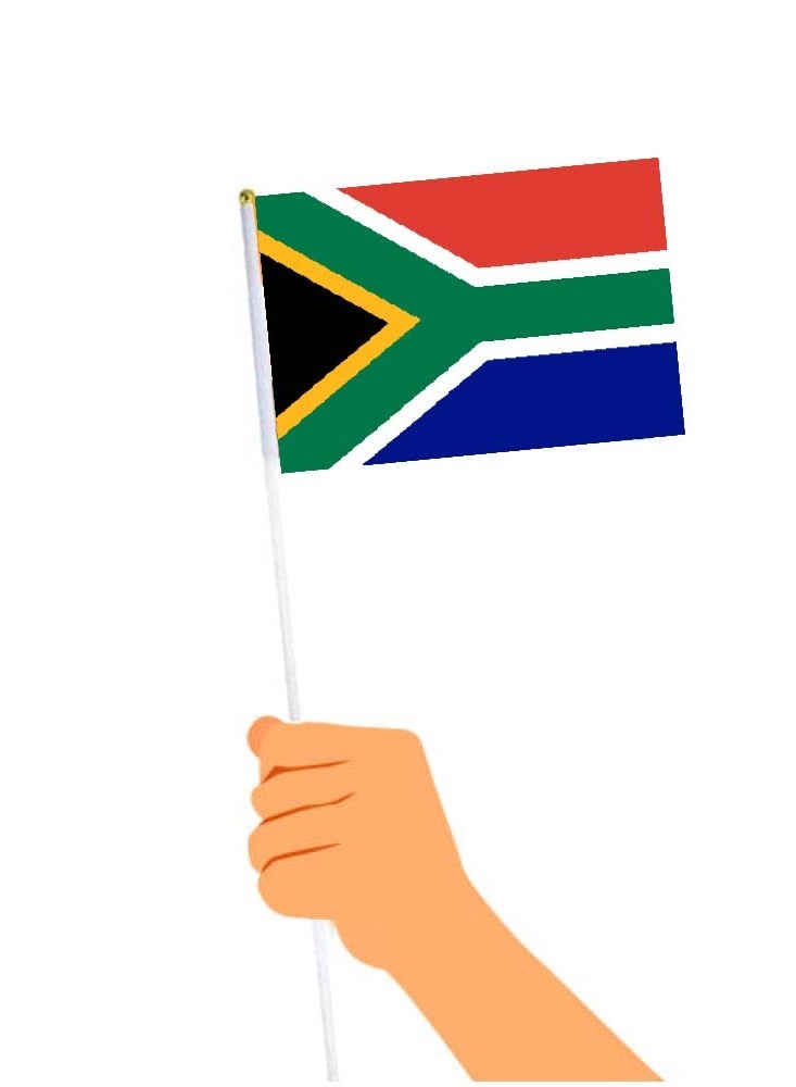 South Africa Sports Fans Combo Pack - Pack of 3 - Drawstring Bag, Hand Flag and Cap - South Africa Sports Enthusiasts Combo Pack - Ideal for Sports Matches and Events - Image 5