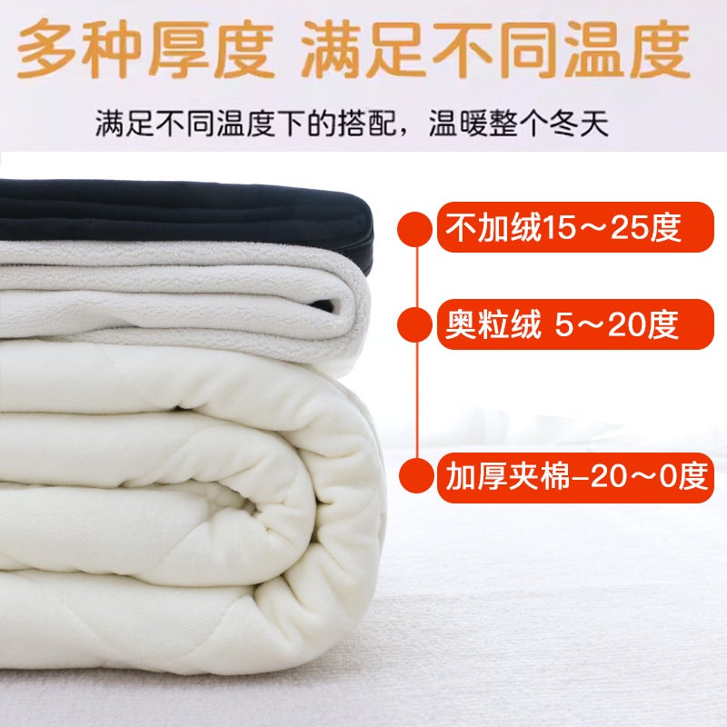 2024 Children'S Clothing Winter Clothing Children'S Sports Pants Girls' Long Pants Plus Velvet Thickened Padded Pants North A Pair Of Winter Pants - Image 5