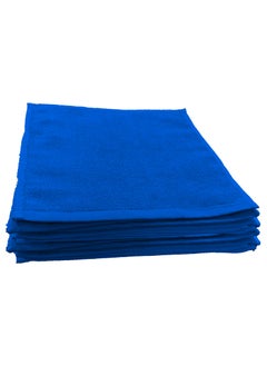 MAXQON 8-Pieces Towel Set - 100% Cotton 600 GSM, 2xBath Towel(70x140cm), 2xHand Towel(45x75cm), 4xFace Towel(30x30cm), Highly Absorbent Super Durable, Color-Blue  - Image 5