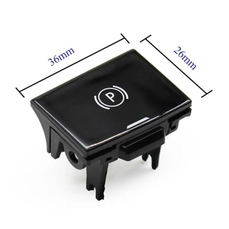 QASULER Handbrake Actuator Switch Cover Replacement - Image 2