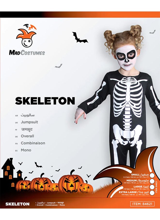 Mad Costumes - Skeleton Halloween Costume - Image 1