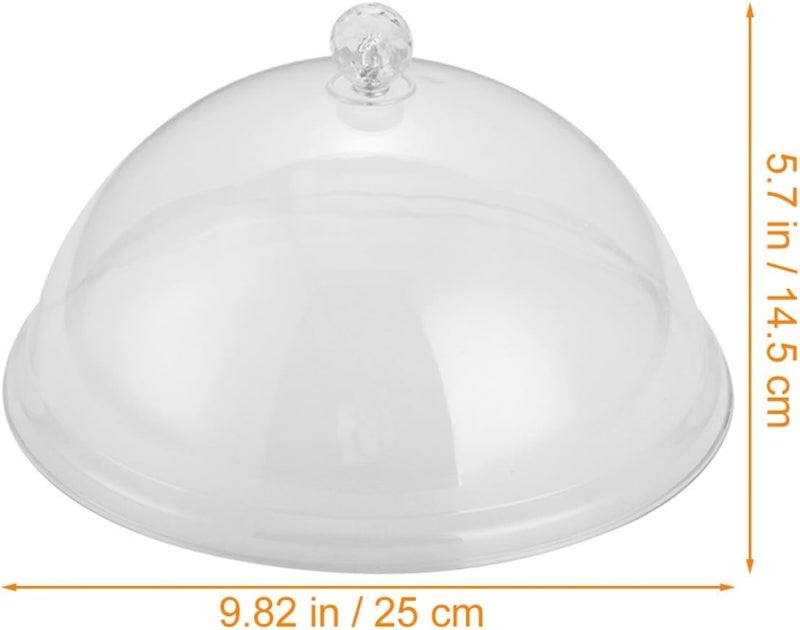 Food Cover 25x14.5cm, Dustproof Meal Dish Lid for Food Fresh-keeping and Cake Protection, Kitchen Serveware for Home and Outdoor Use - Image 2