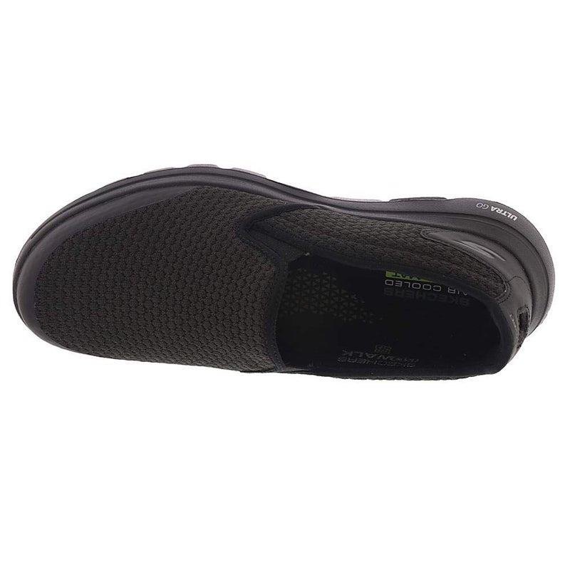 Skechers Men's Gowalk 5 - Elastic Stretch Athletic Slip-on Casual Loafer Walking Shoe, Black, 10 - Image 4