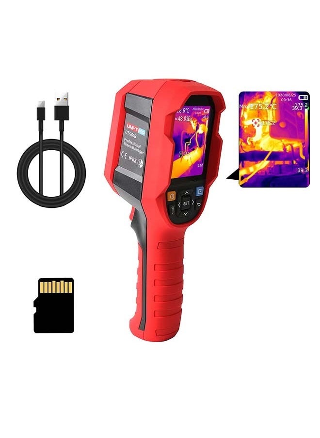 يوني تي - UNI-T UTi260B كاميرا حرارية تصوير 49152 بكسل 256x192 دقة الأشعة تحت الحمراء كاميرا محمولة تعمل بالأشعة تحت الحمراء التصوير الحراري IP65 2 متر قطرة قابلة للشحن - Image 1