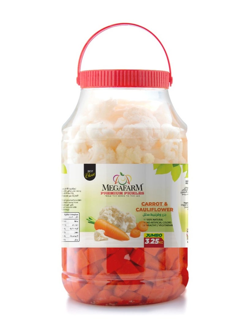 Megafarm Pickled Carrot & Cauliflower 3.25kg  - Image 1